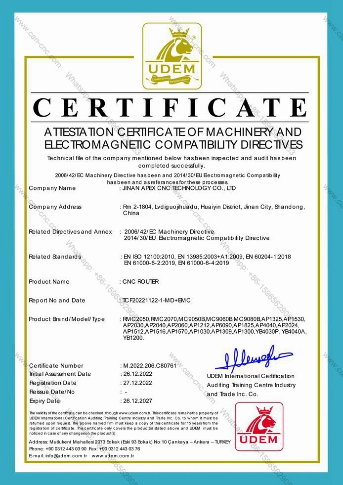 24x36 Inch Cnc Router For Aluminum Wood CE Certificate
