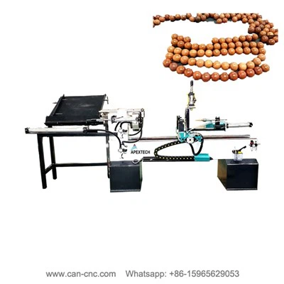 Perles en bois faisant un tour